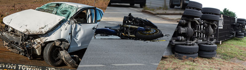 Car, Motorcycle, truck Accident Attorneys